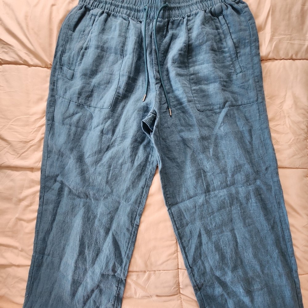 Long Linen Pants